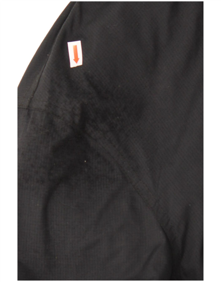 SUPERDRY Mens Windcheater Hooded Windbreaker Jacket UK 38 Medium Black