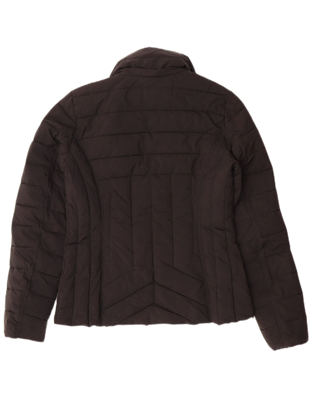 Nautica Womens Padded Jacket UK 10 Small Black Polyester