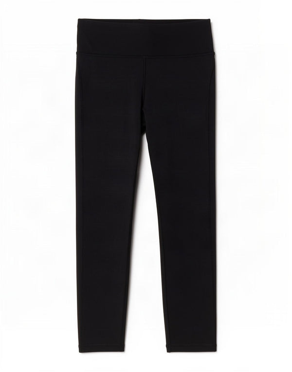 Nike Womens Dri Fit Capri Leggings UK 8 Small Black Polyester