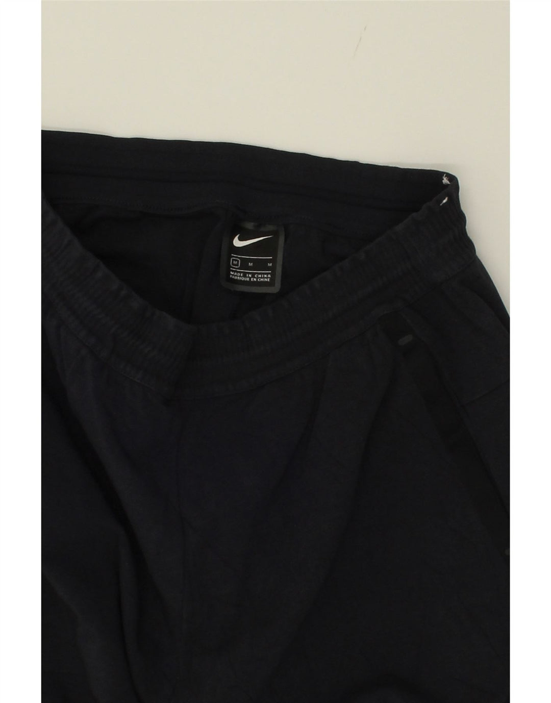 NIKE Mens Tracksuit Trousers Medium  Navy Blue Cotton Vintage Nike and Second-Hand Nike from Messina Hembry 