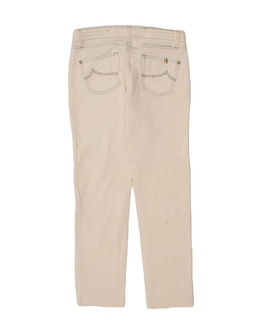 JACOB COHEN Womens Straight Jeans W32 L28  White Cotton Vintage Jacob Cohen and Second-Hand Jacob Cohen from Messina Hembry 