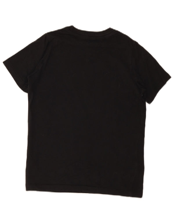 Nike Boys Graphic T-Shirt Top 10-11 Years Medium Black Cotton