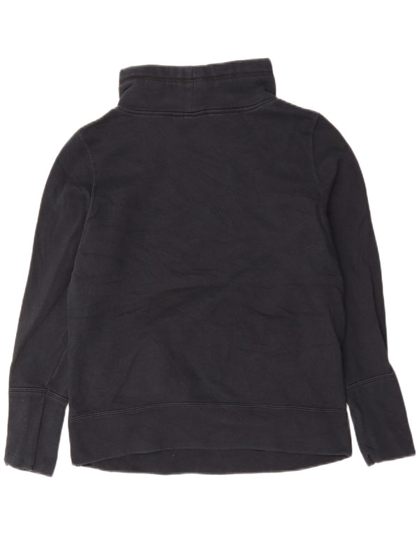 Puma Womens Graphic Sweatshirt Jumper UK 12 Medium Black