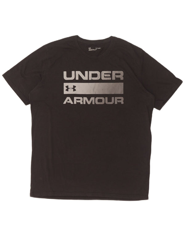 Under Armour Mens Graphic T-Shirt Top XL Black