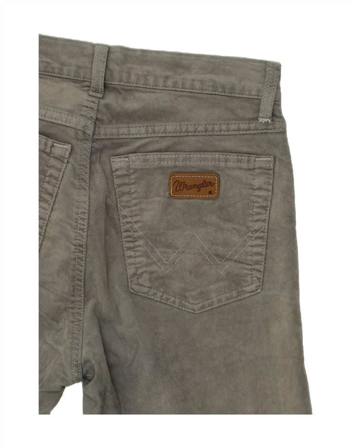 WRANGLER Womens Bootcut Casual Trousers W30 L33 Grey Vintage Wrangler and Second-Hand Wrangler from Messina Hembry 