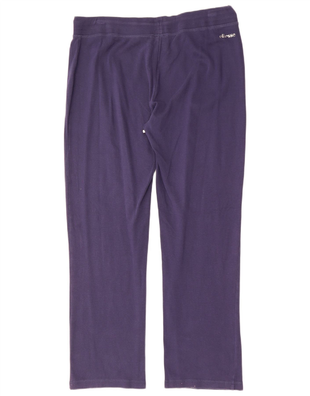ELLESSE Womens Tracksuit Trousers UK 20 2XL  Navy Blue Cotton
