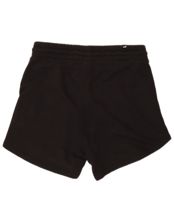 Puma Womens Sport Shorts UK 14 Large Black