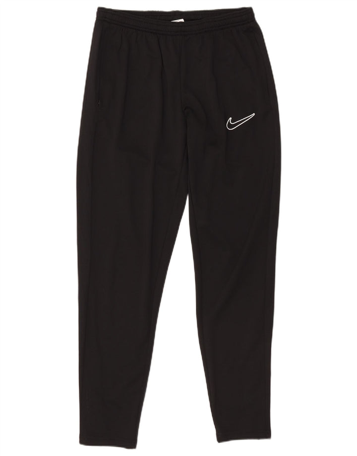 Nike Mens Dri Fit Tracksuit Trousers Medium Black Polyester