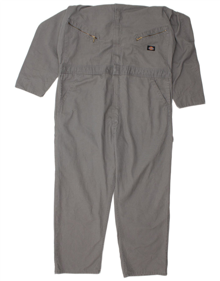 Dickies Mens Workwear Jumpsuit XL Grey Polyester
