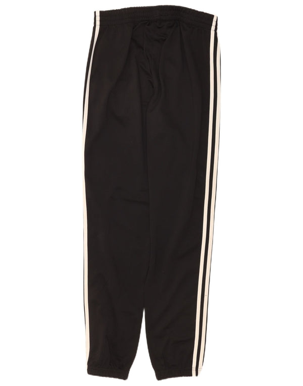 Adidas Womens Tracksuit Trousers Joggers UK 10 Small  Black Polyester