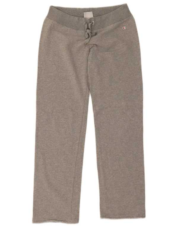 Champion Womens Heritage Classics Tracksuit Trousers UK 12 Medium Grey