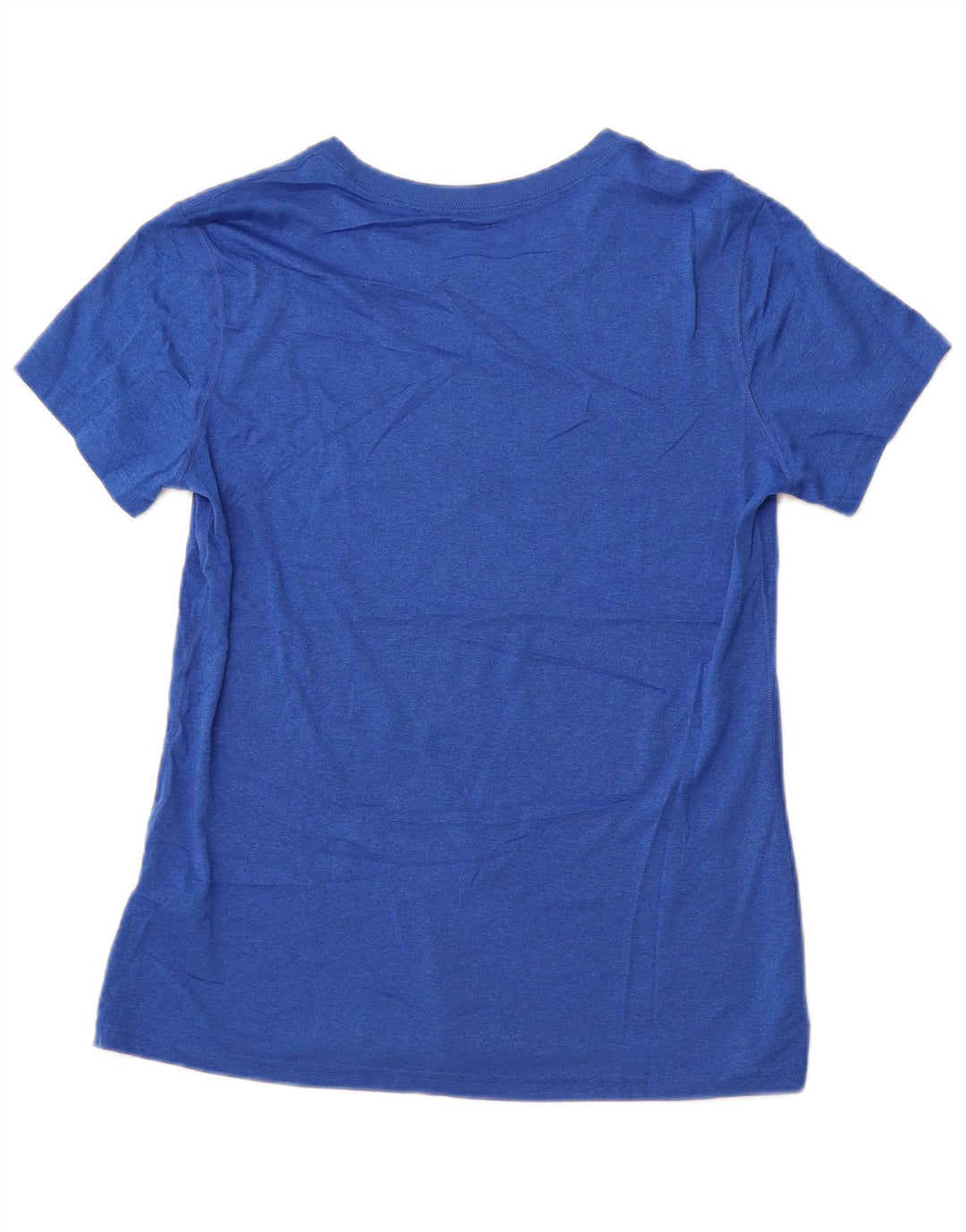 NIKE Womens Allen Basketball Graphic T-Shirt Top UK 14 Large Blue