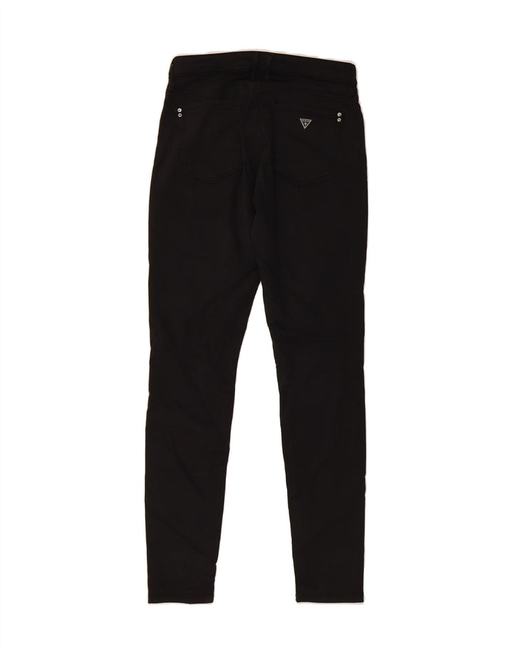 GUESS Womens Skinny Jeans W28 L30 Black Vintage Guess and Second-Hand Guess from Messina Hembry 
