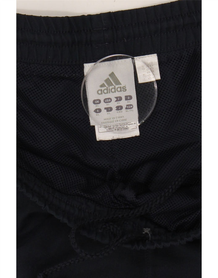 ADIDAS Mens Sport Shorts XL  Navy Blue Polyester Vintage Adidas and Second-Hand Adidas from Messina Hembry 