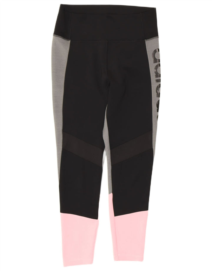 ADIDAS Womens Climalite Leggings UK 12/14 Medium  Multicoloured