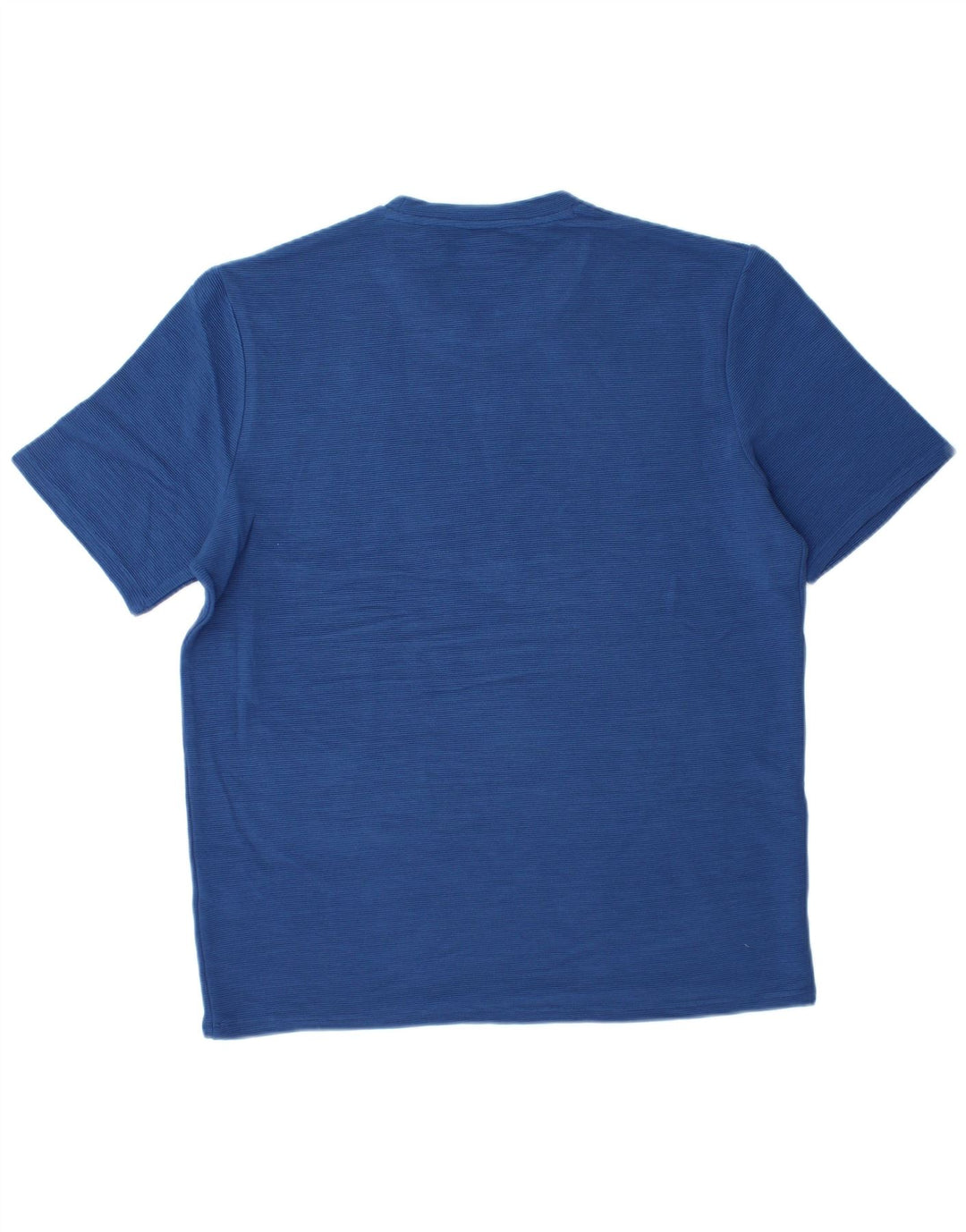 Hugo Boss Mens T-Shirt Top Medium Blue Modal