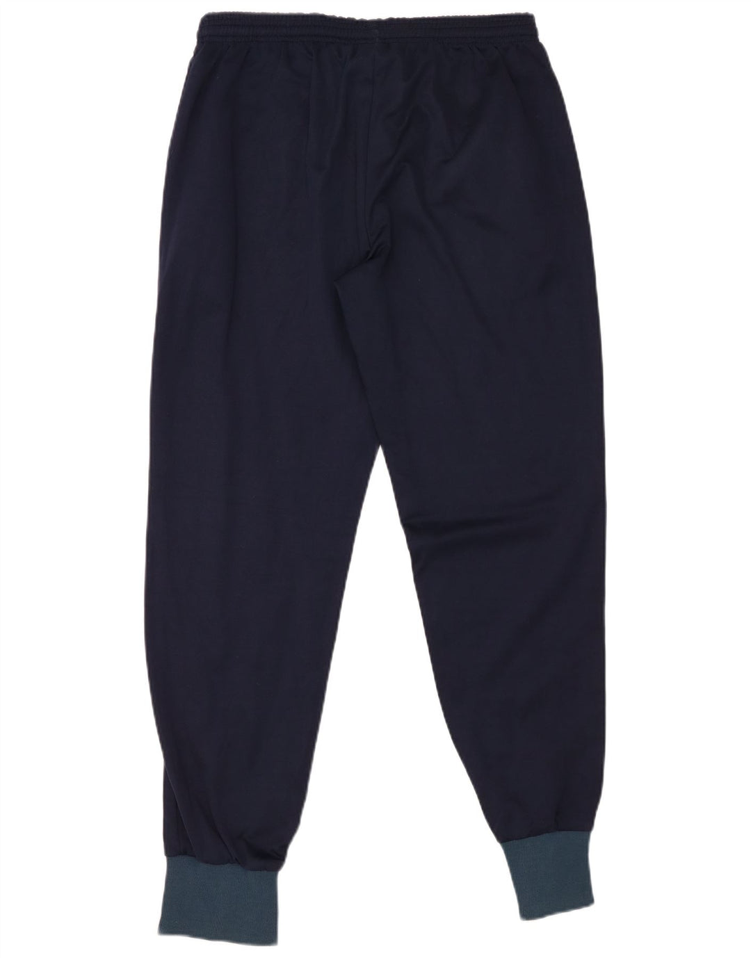 ASICS Mens Tracksuit Trousers Joggers Large  Navy Blue Colourblock