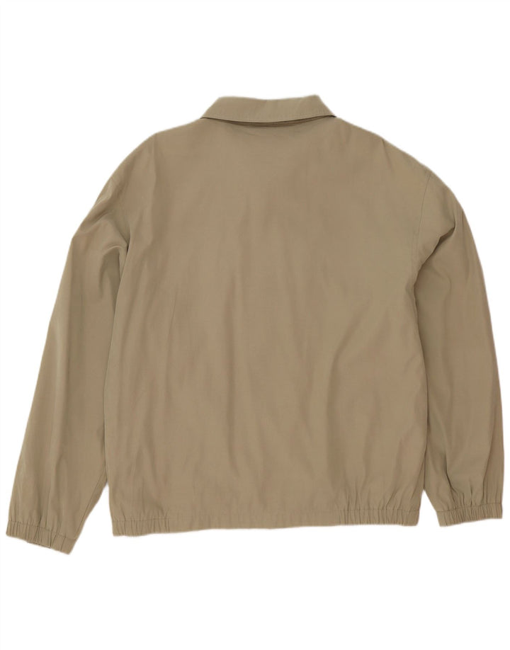 Timberland Mens Bomber Jacket UK 38 Medium Beige Polyester