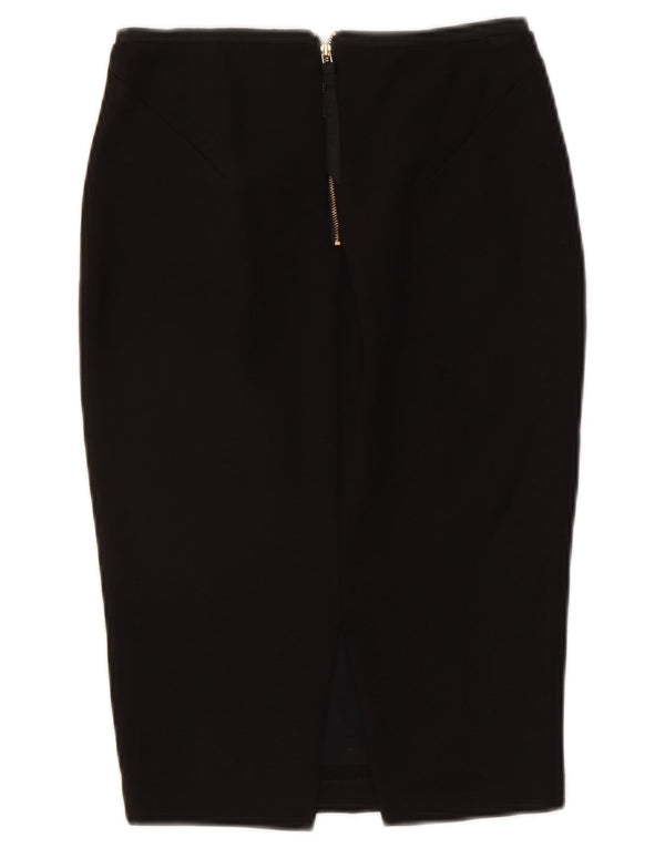 Boden Womens High Waist Pencil Skirt UK 6 XS W24 Black Viscose