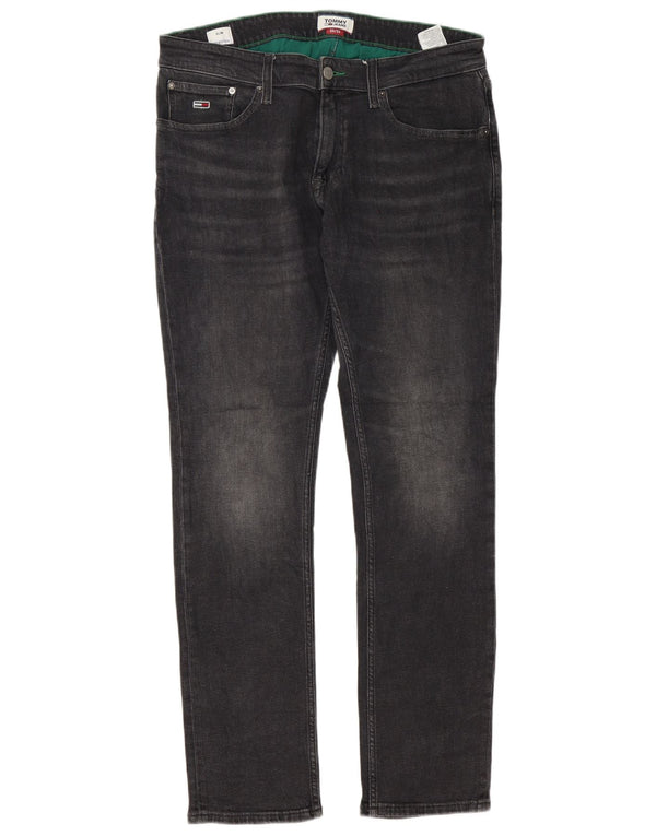 Tommy Hilfiger Mens Scanton Slim Jeans W33 L32 Grey Cotton