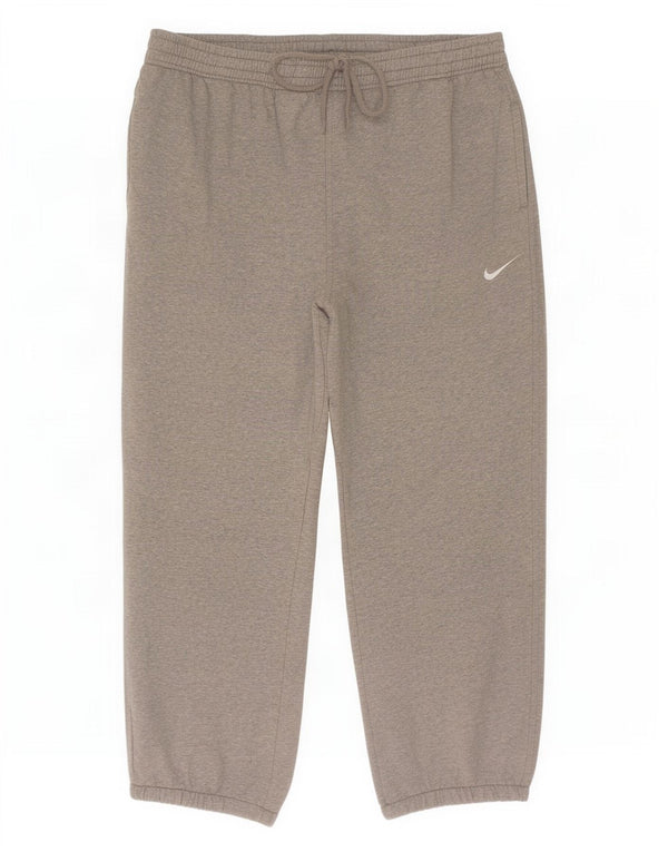 Nike Mens Tracksuit Trousers Joggers 2XL Grey Cotton
