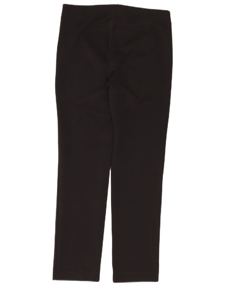ROBERTO CAVALLI Womens Class Casual Trousers IT 44 Medium W32 L30 Black