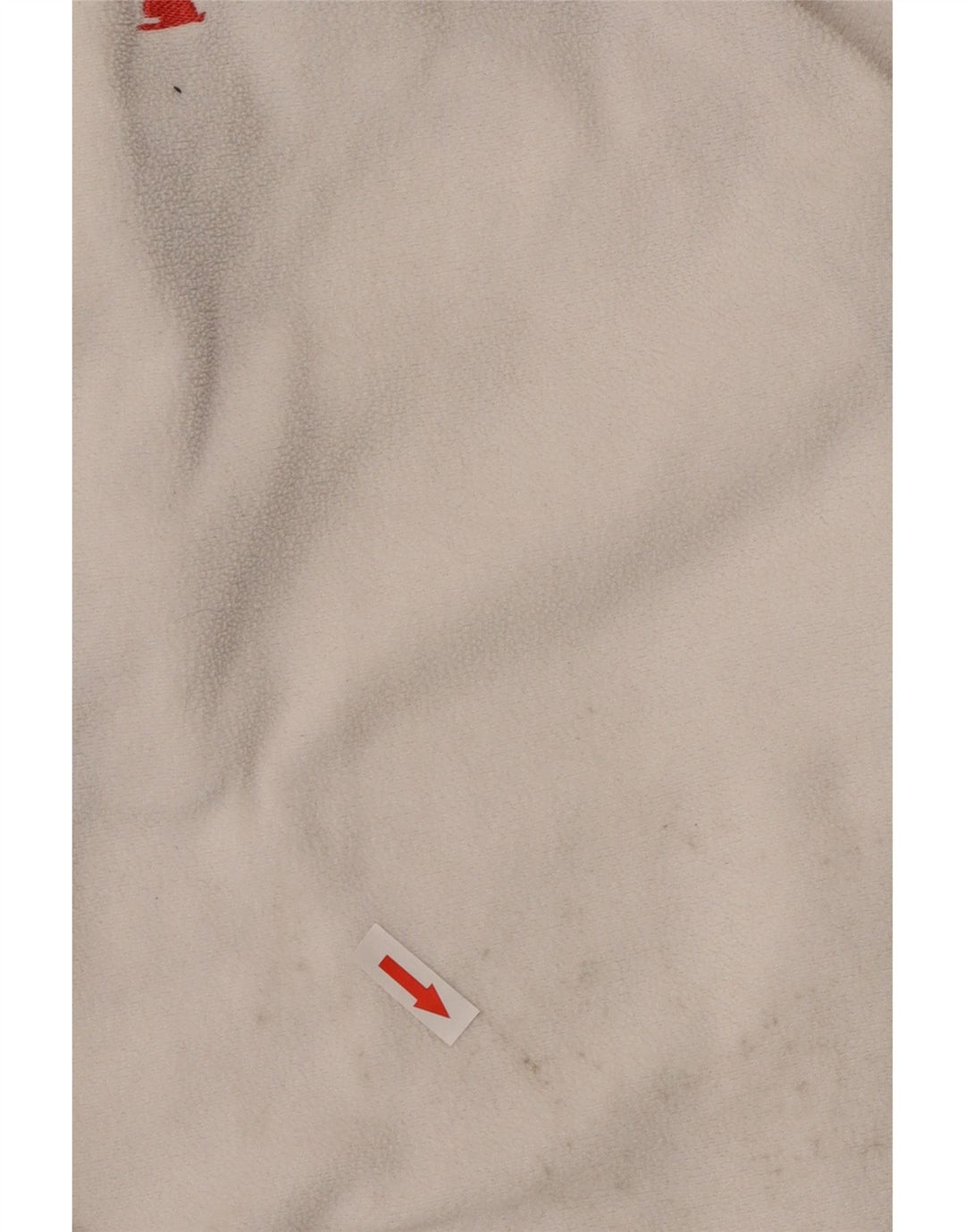 Musto Womens Zip Neck Fleece Jumper UK 14 Large White Polyester