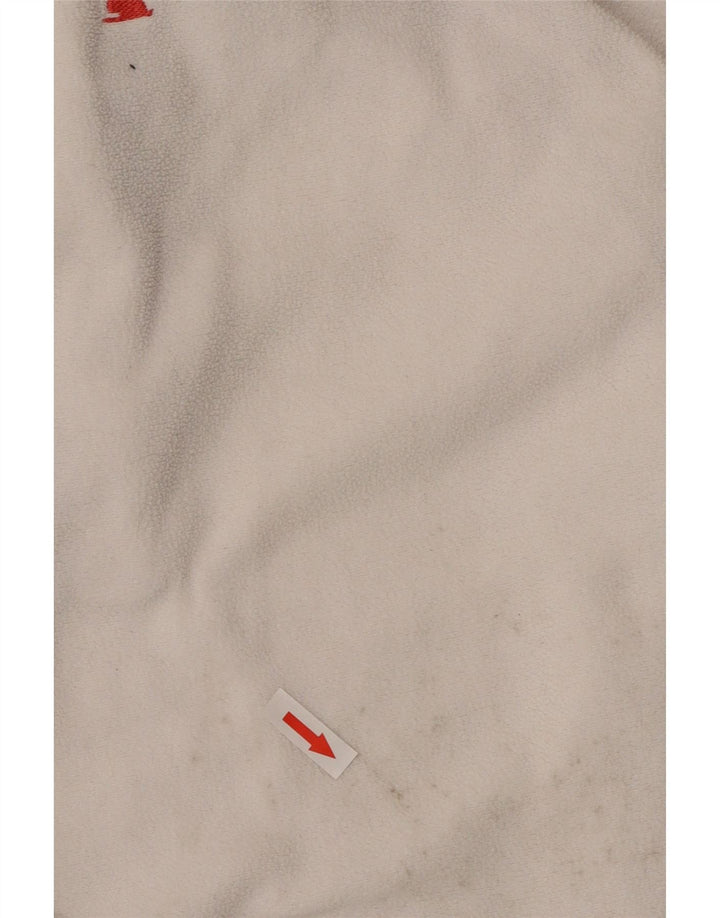 Musto Womens Zip Neck Fleece Jumper UK 14 Large White Polyester