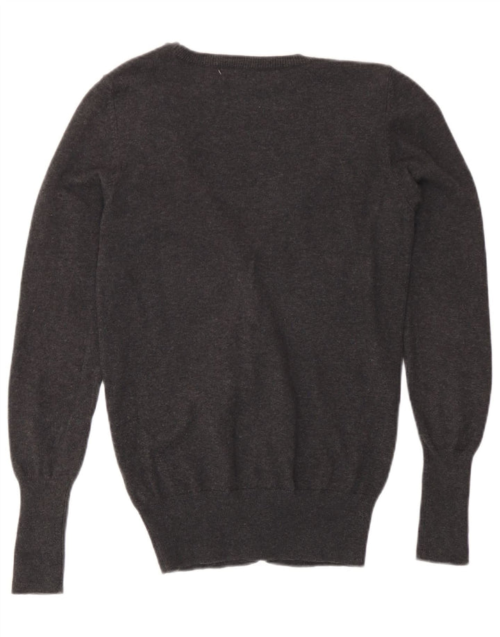 Zara Womens Cardigan Sweater UK 10 Small Grey