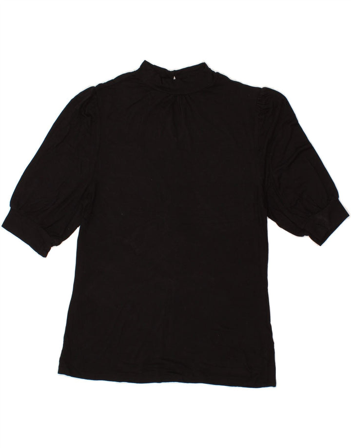 OASIS Womens Blouse Top UK 12 Medium Black Viscose Vintage Oasis and Second-Hand Oasis from Messina Hembry 