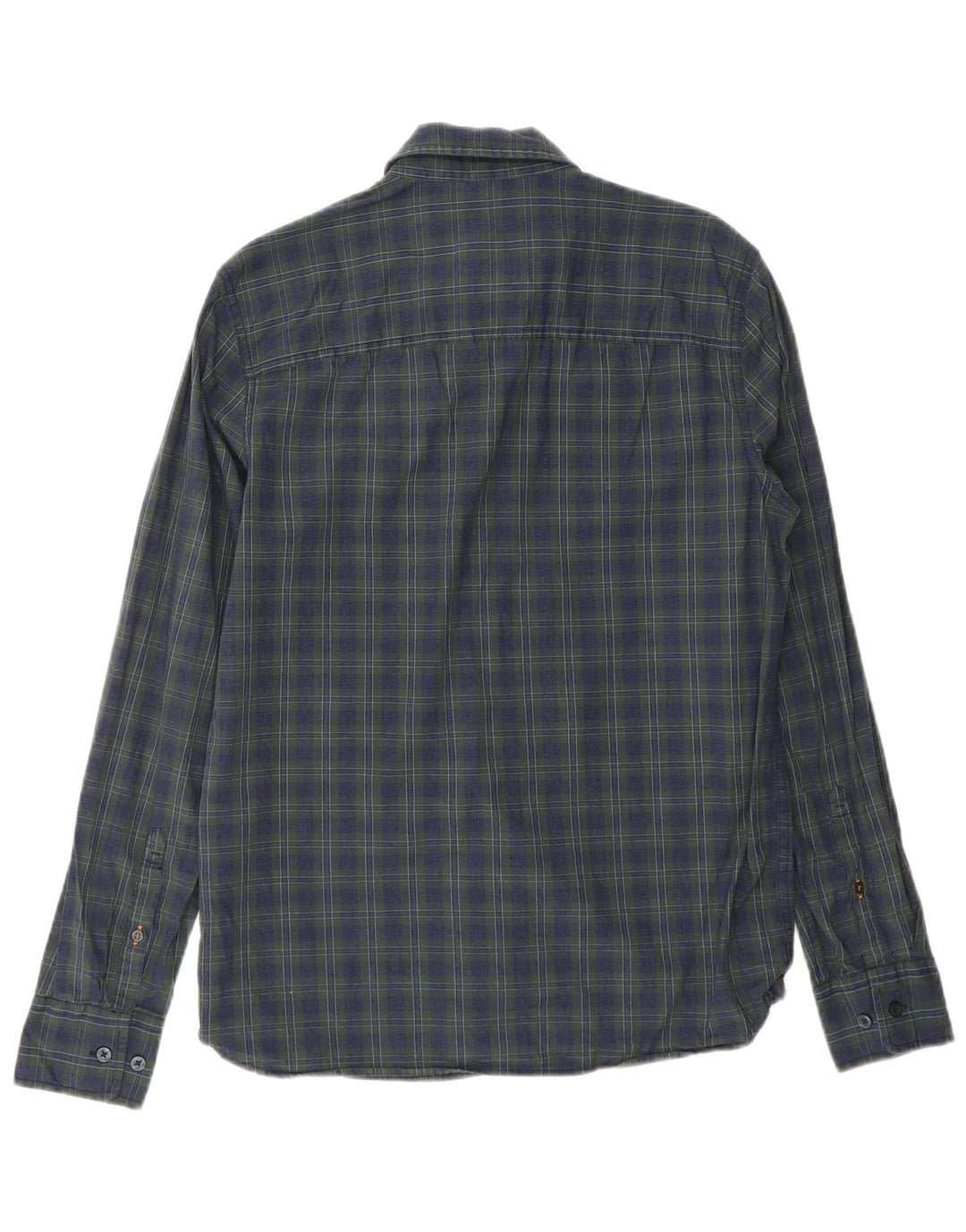 FAT FACE Mens Shirt XS Navy Blue Check Cotton