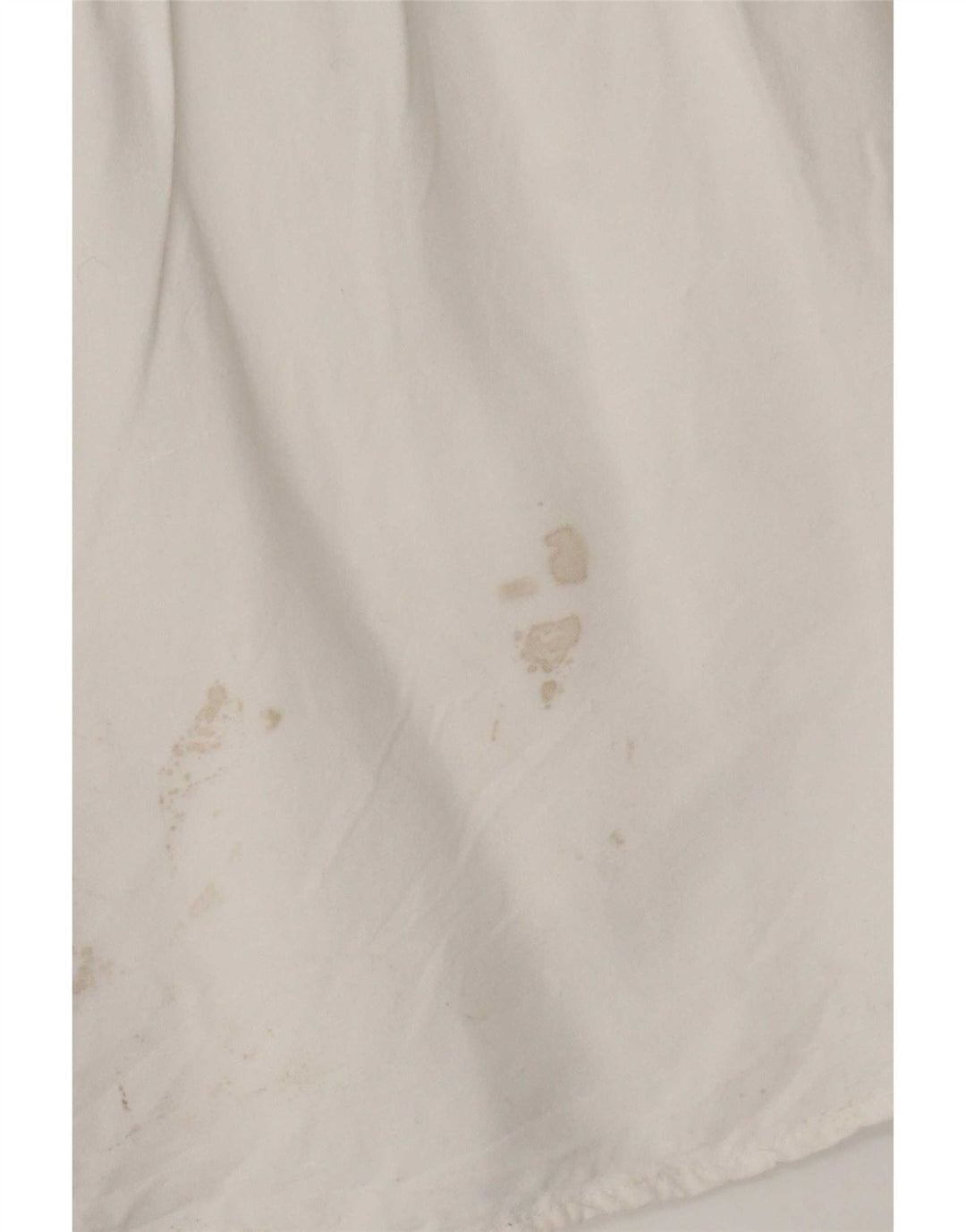 Zara Womens Blouse Top UK 14 Medium White Check Cotton