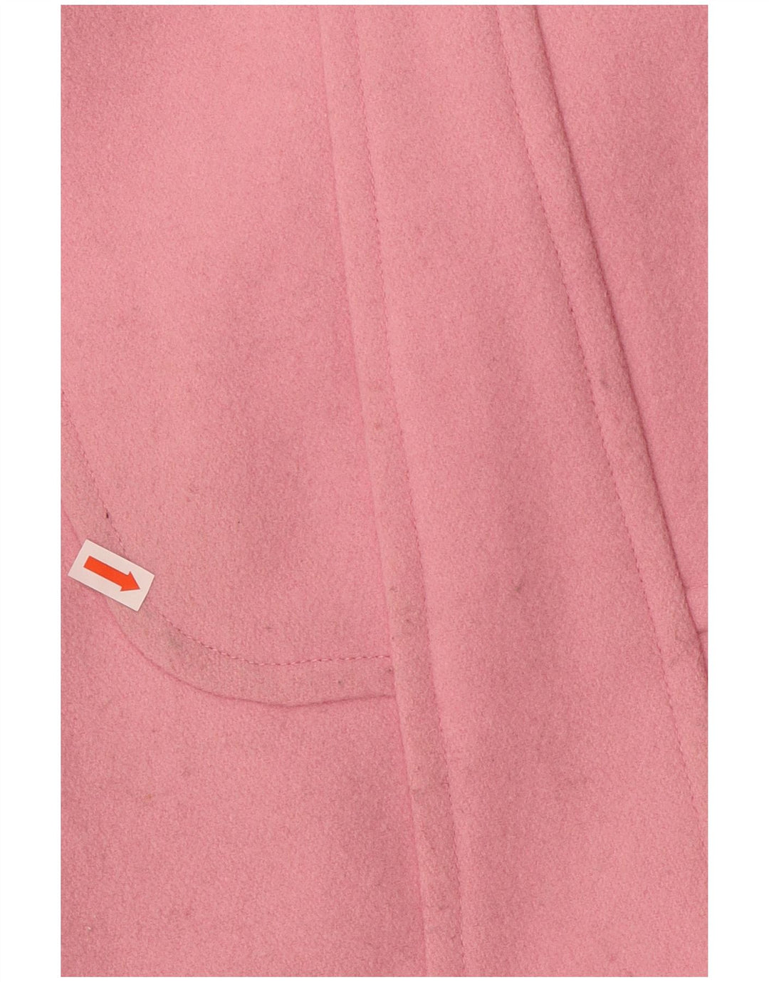 JACK WILLS Womens Double Breasted Coat UK 8 Small  Pink Wool