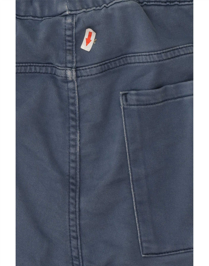 Zara Mens Chino Shorts Medium W32 Navy Blue