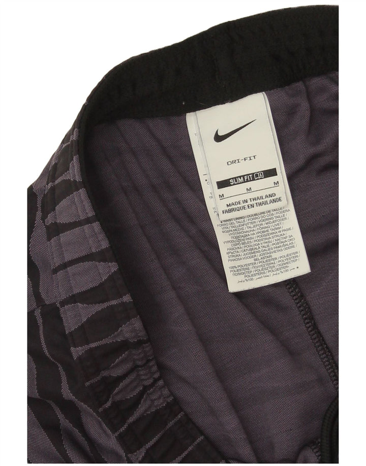Nike Mens Slim Sport Shorts Medium Purple Geometric Polyester