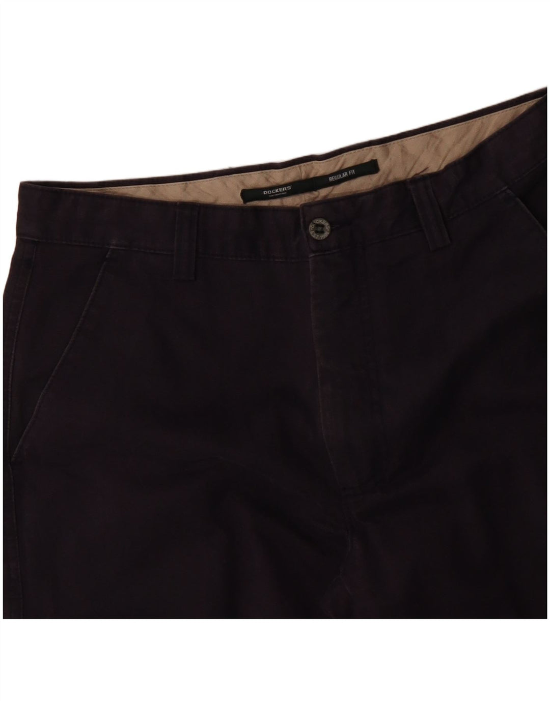 DOCKERS Mens Straight Chino Trousers W30 L30 Navy Blue