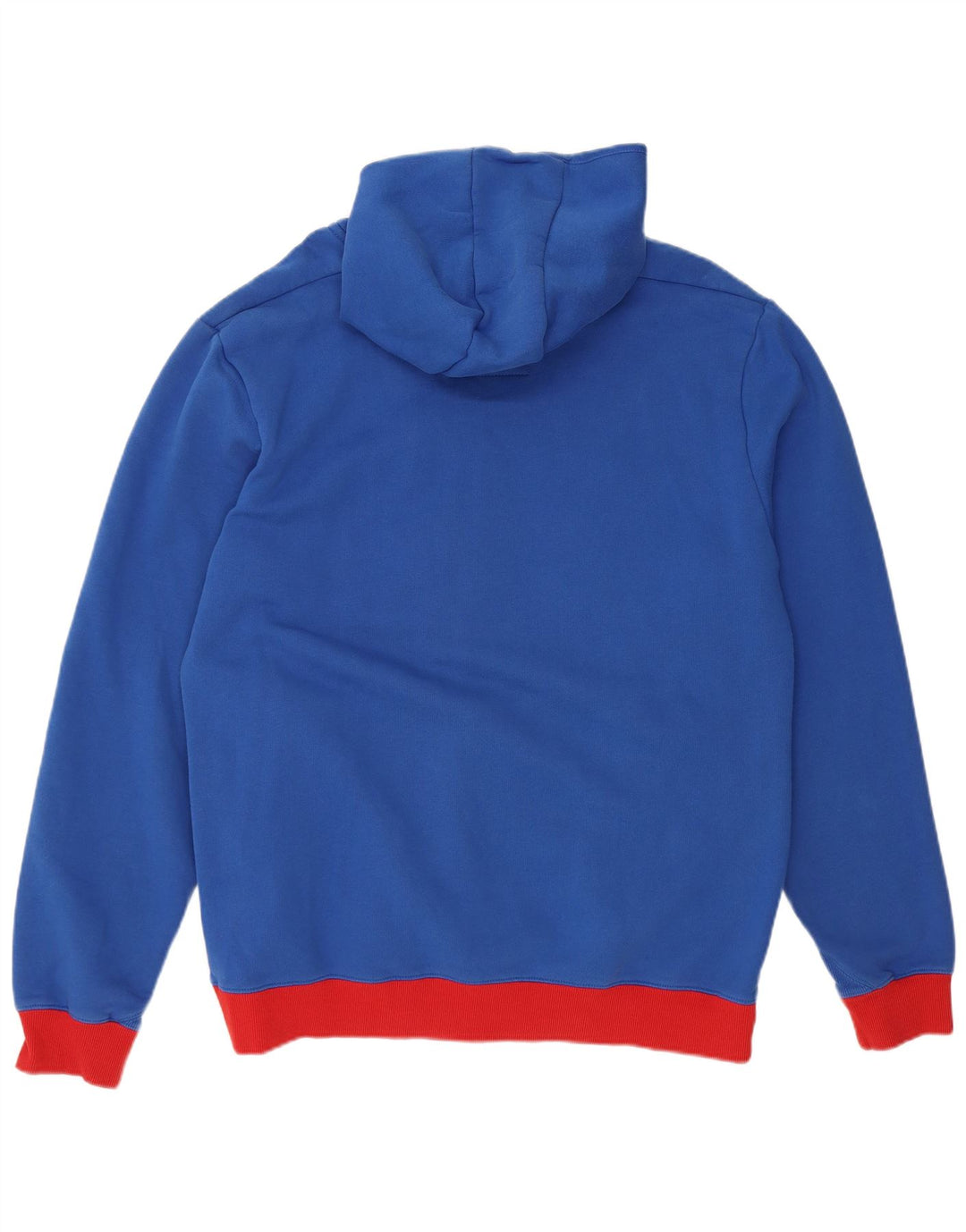 G-STAR Mens Graphic Hoodie Jumper 2XL Blue Colourblock Cotton