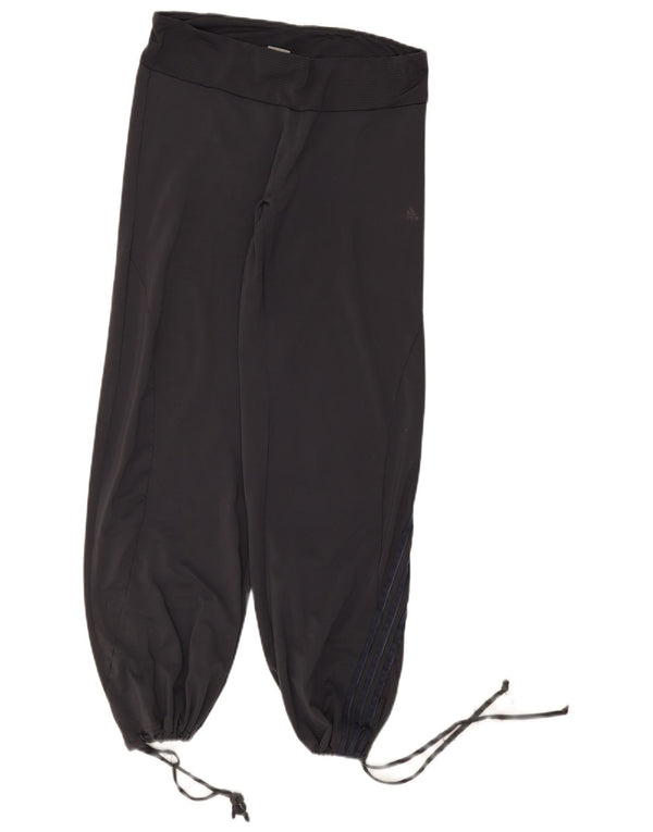 Adidas Womens Relaxed Fit Tracksuit Trousers Joggers UK 18 XL Grey Sports