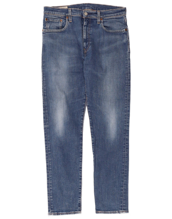 Levi's Mens 512 Slim Tapered Jeans W32 L30 Blue Cotton