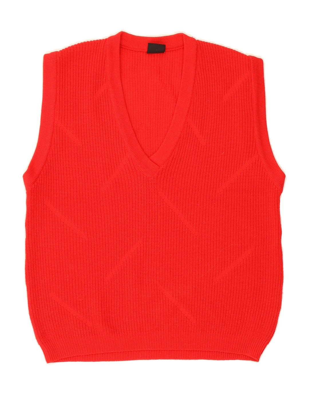 ASPA Womens Vest Tank Top EU 40 Medium Red Polyacrylic Vintage Aspa and Second-Hand Aspa from Messina Hembry 