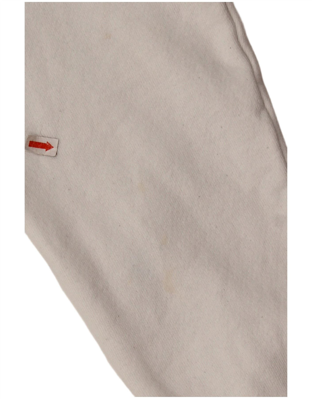 CHAMPION Womens Reverse Weave Oversized Hoodie Jumper UK 10 Small White