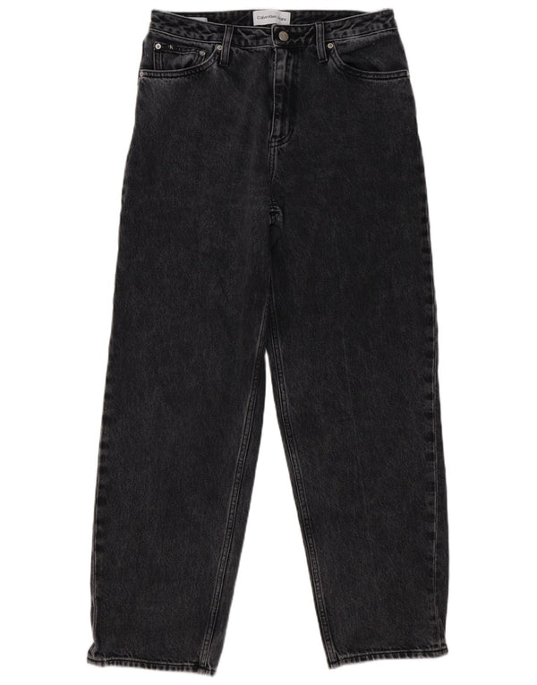 Calvin Klein Womens Straight Jeans W29 L31 Grey