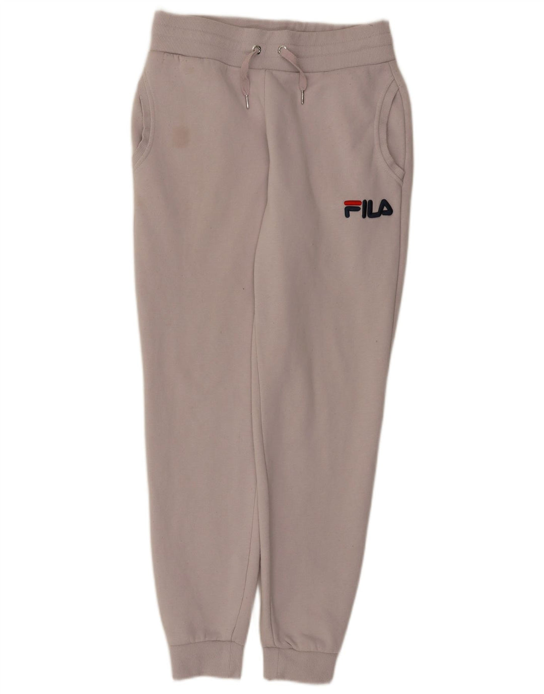 Fila Womens Tracksuit Trousers Joggers UK 10 Small  White Polyester