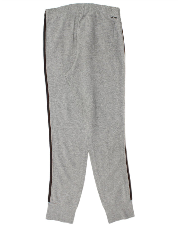 ADIDAS Mens Climalite Tracksuit Trousers Joggers Small  Grey