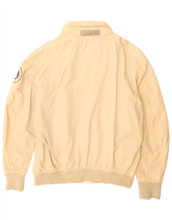 NAPAPIJRI Mens Bomber Jacket UK 44 2XL Beige