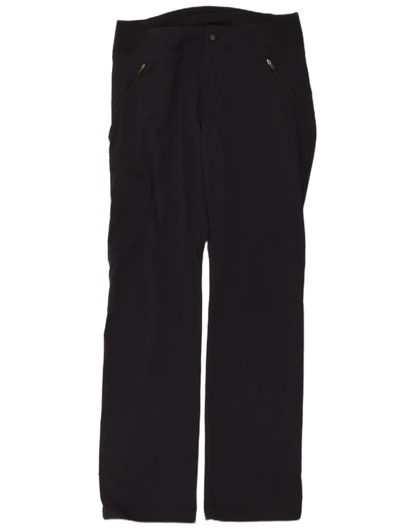 Columbia Womens Omni-Wick Straight Cargo Trousers US 10 Large W32 L33 Black
