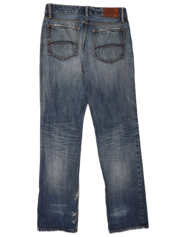 Fat Face Mens Straight Jeans W30 L31 Blue Cotton