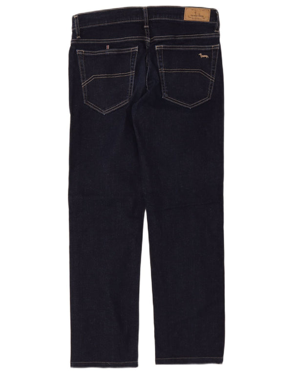 Harmont & Blaine Womens Straight Jeans IT 46 Large W32 L28 Navy Blue Cotton
