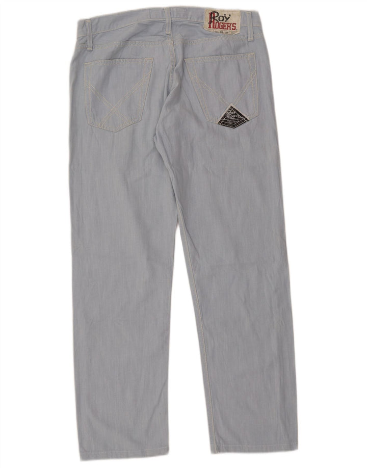 Roy Rogers Mens Straight Jeans W32 L29 Blue Cotton