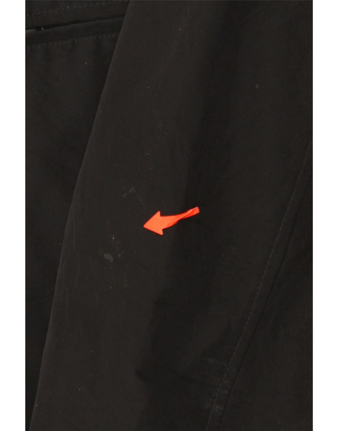 Blue Side Mens Loose Fit Utility Jacket UK 36 Small Black Polyester